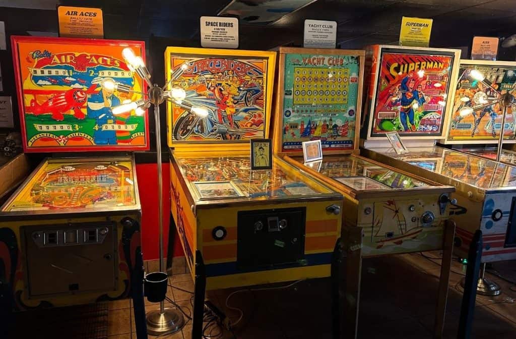 Classic Pinball Machines at the Pinball Museum