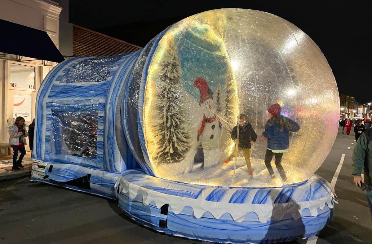 Inflatable Snow Globes