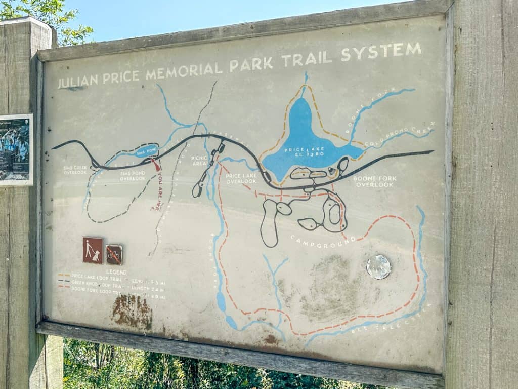 Julian Price Memorial Park Trail System