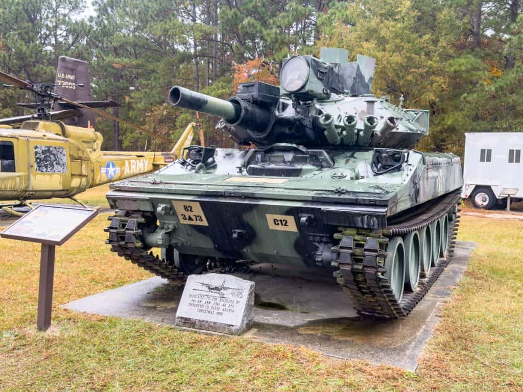 82nd AirborneDivision War Memoria Museum Tank