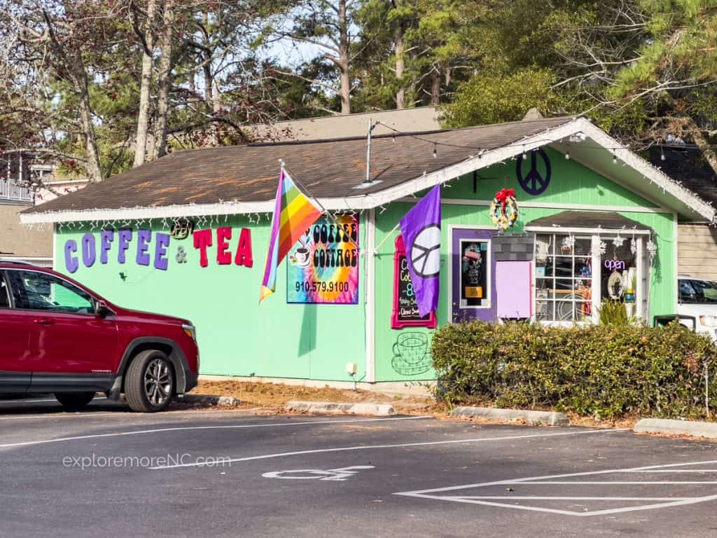 The Coffee Cottage with a Hippie Vibe