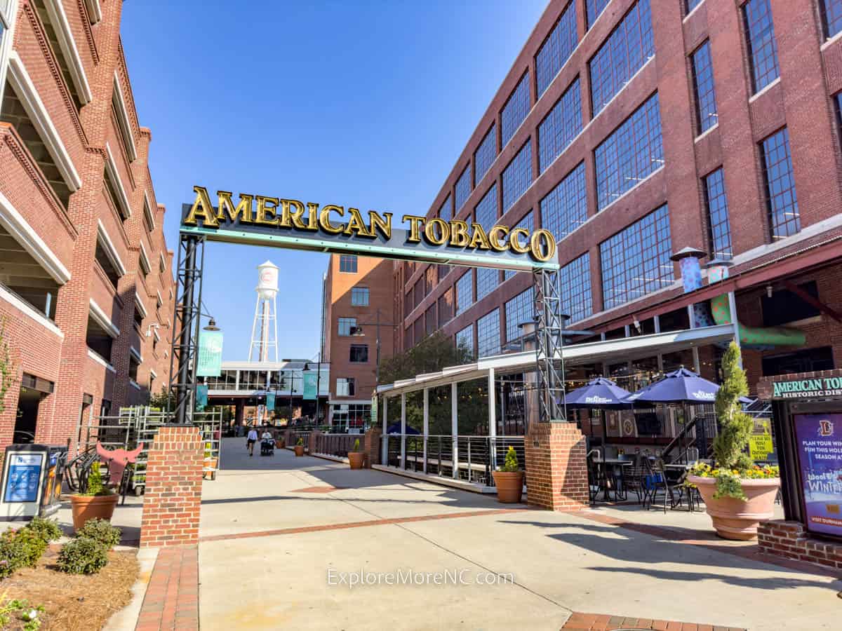 American Tobacco Campus in downtown Durham NC